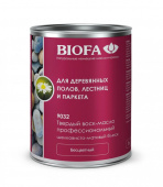 9032 Бесцветный 2,5л Твердый воск-масло профессиональный, шелковисто-матовый BIOFA  